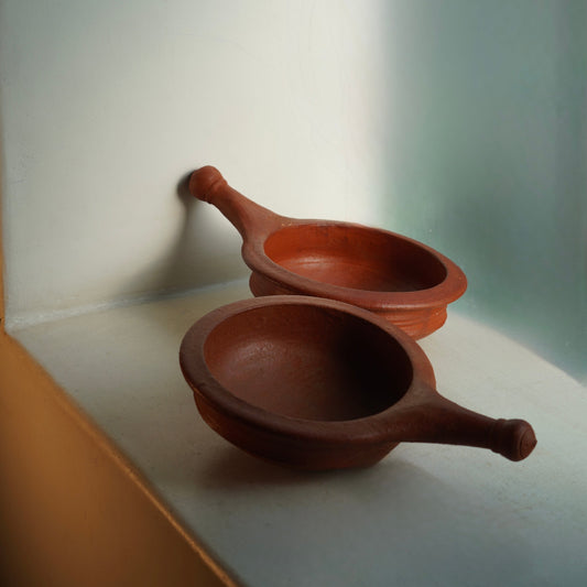 clay cooking pan organic handmade cooking utensils