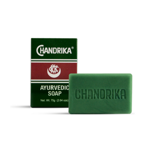 Classic dark green Chandrika soap -  10 pack