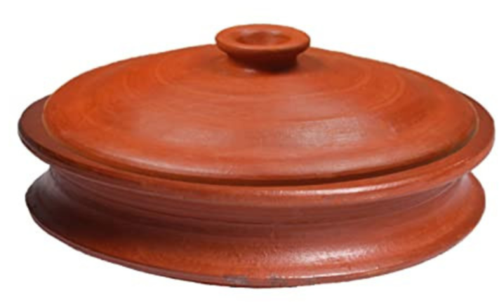 8 Inch Cooking/Serving Bowl With Lid Handmade Clay Pottery FREE SHIPPING